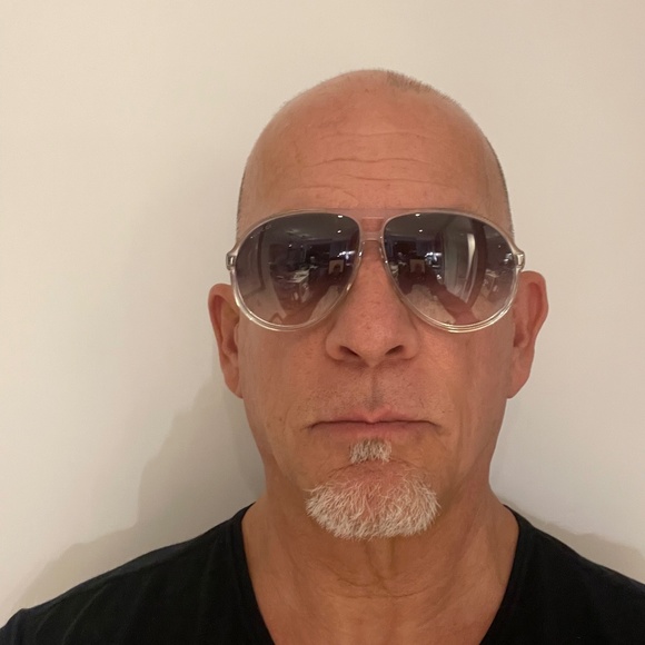 Gucci Unisex Aviator Gradient Sunglasses - Picture 1 of 9